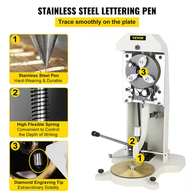 Double Sided Dial Ring Engraver 1.5 mm-2.0 mm U306