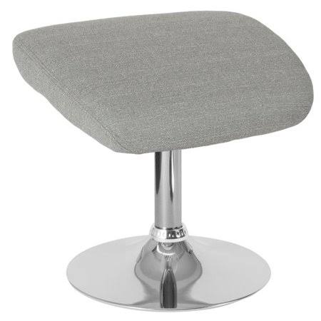 Light Gray Ottoman P8679