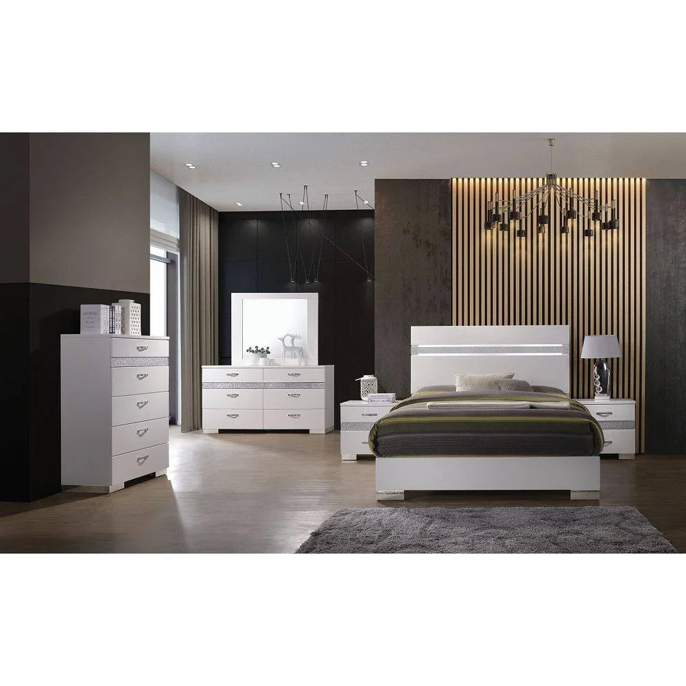 White High Gloss Dresser X98771