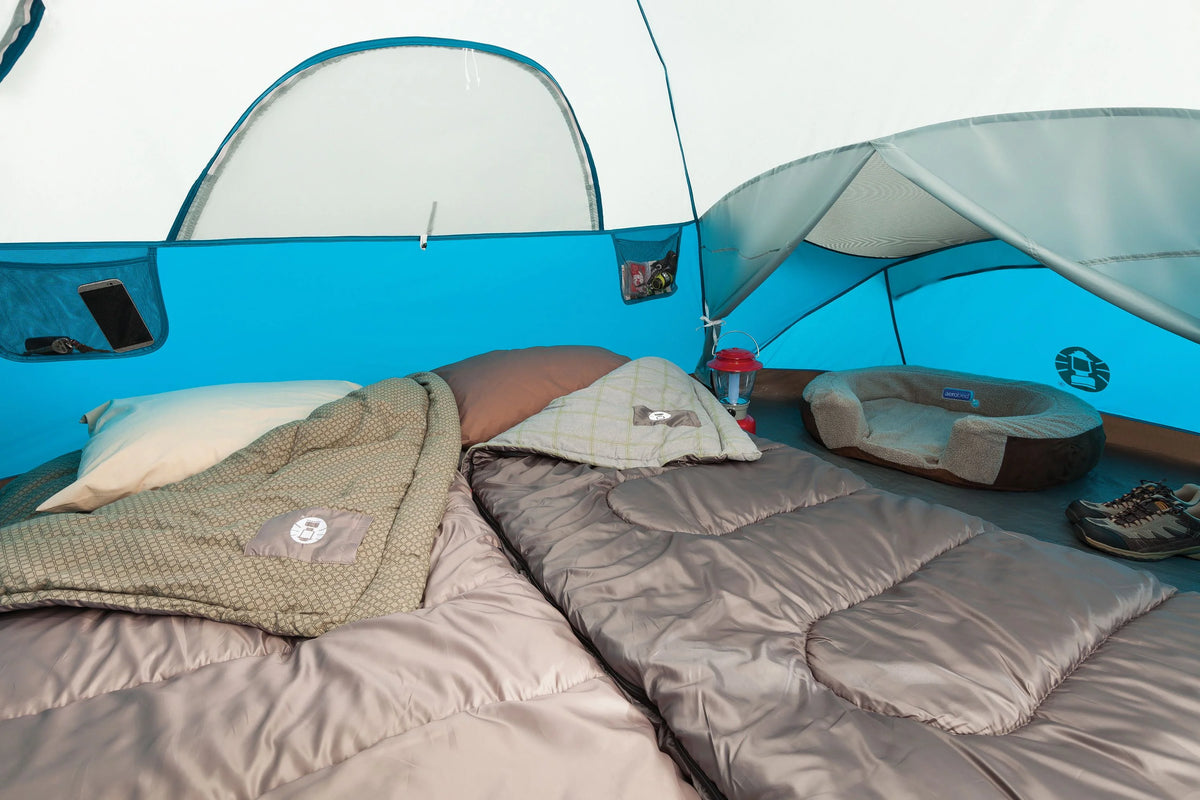 4-Person Instant Dome Tent with Annex V5397