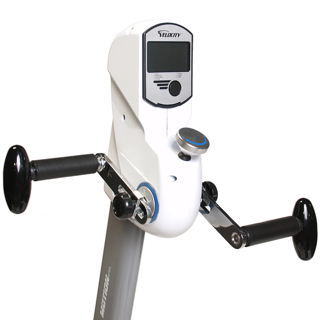 White Recumbent Exercise Bike H69215