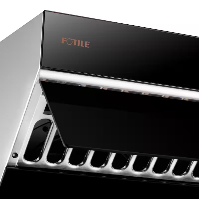 30 in. 850 CFM Under Cabinet or Wall Mount Range Hood with Push Button in Onyx Black I7973