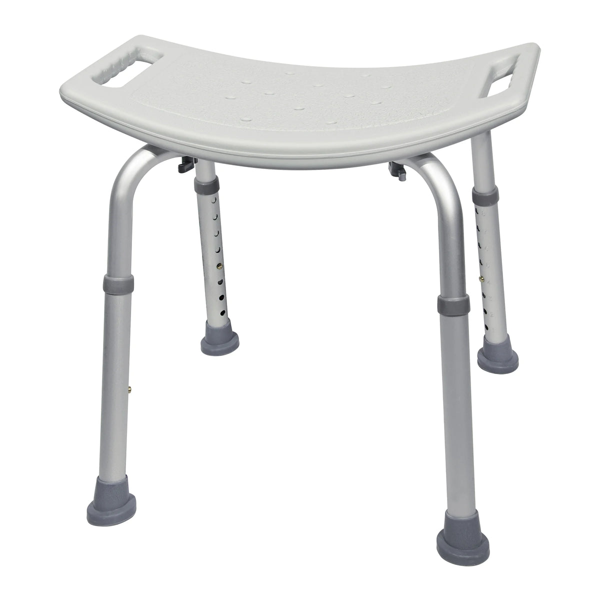 Bath Bench Aluminum Frame Plastic Seat 19.25 in N20792
