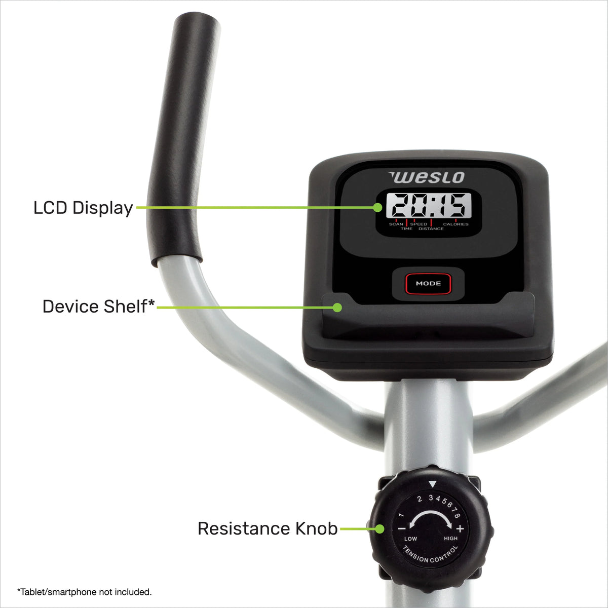 Rear-Drive Elliptical with Inertia-Enhanced Flywheel Y2102