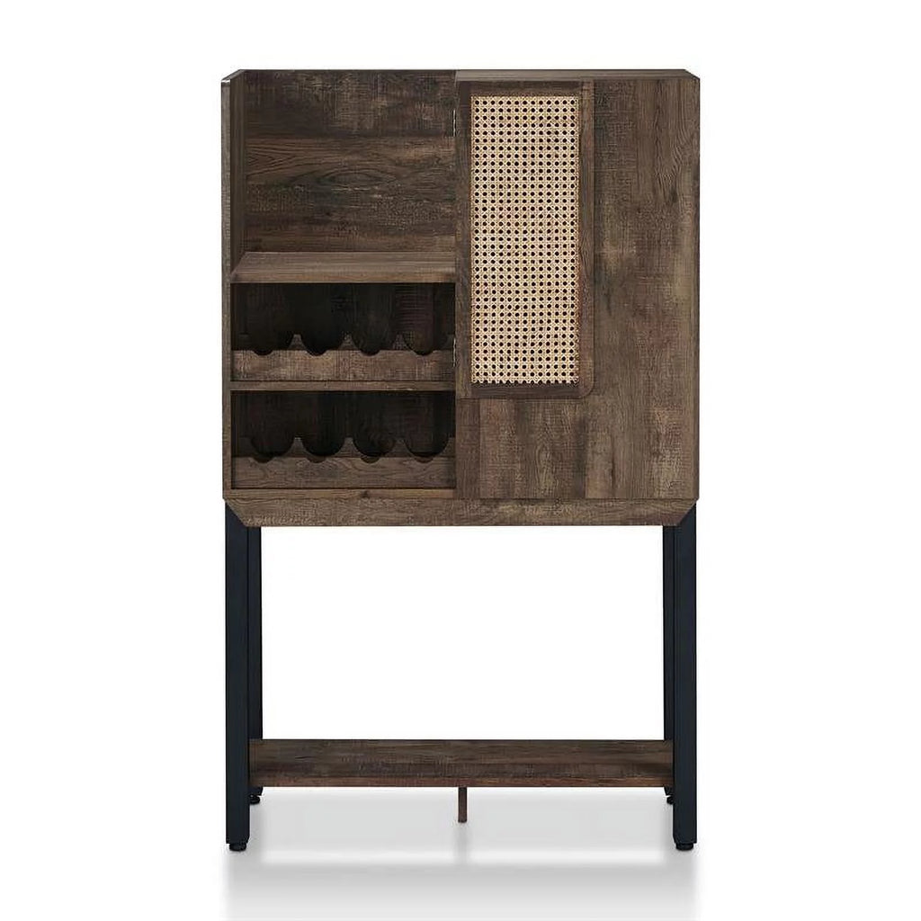 Wood 8-Bottle Wine Cabinet X676