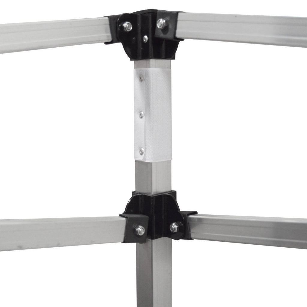 10 ft. x 10 ft. White Aluminum Pop-Up Canopy U62579