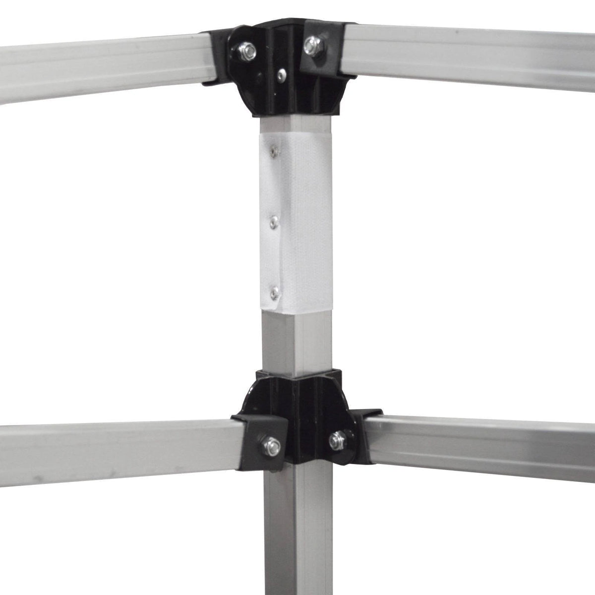 10 ft. x 10 ft. White Aluminum Pop-Up Canopy U62579
