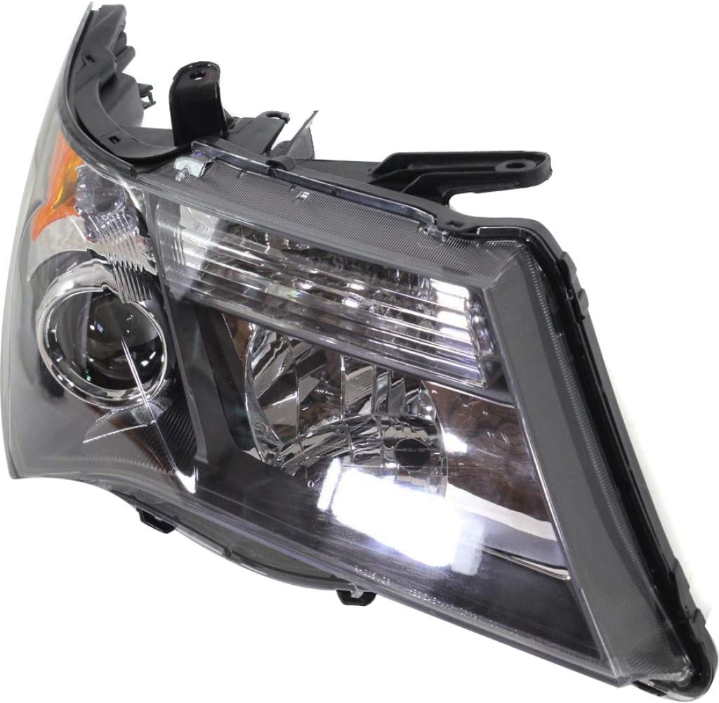 2007 2008 2009 Acura MDX Headlight Assembly Passenger HID Type Black Housing U223
