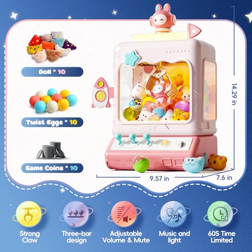 Claw Machine Candy Dispenser Arcade Game W541815