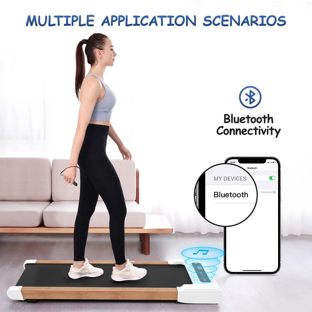 Portable Mini Treadmill 265 lbs Capacity with Remote Control U9575