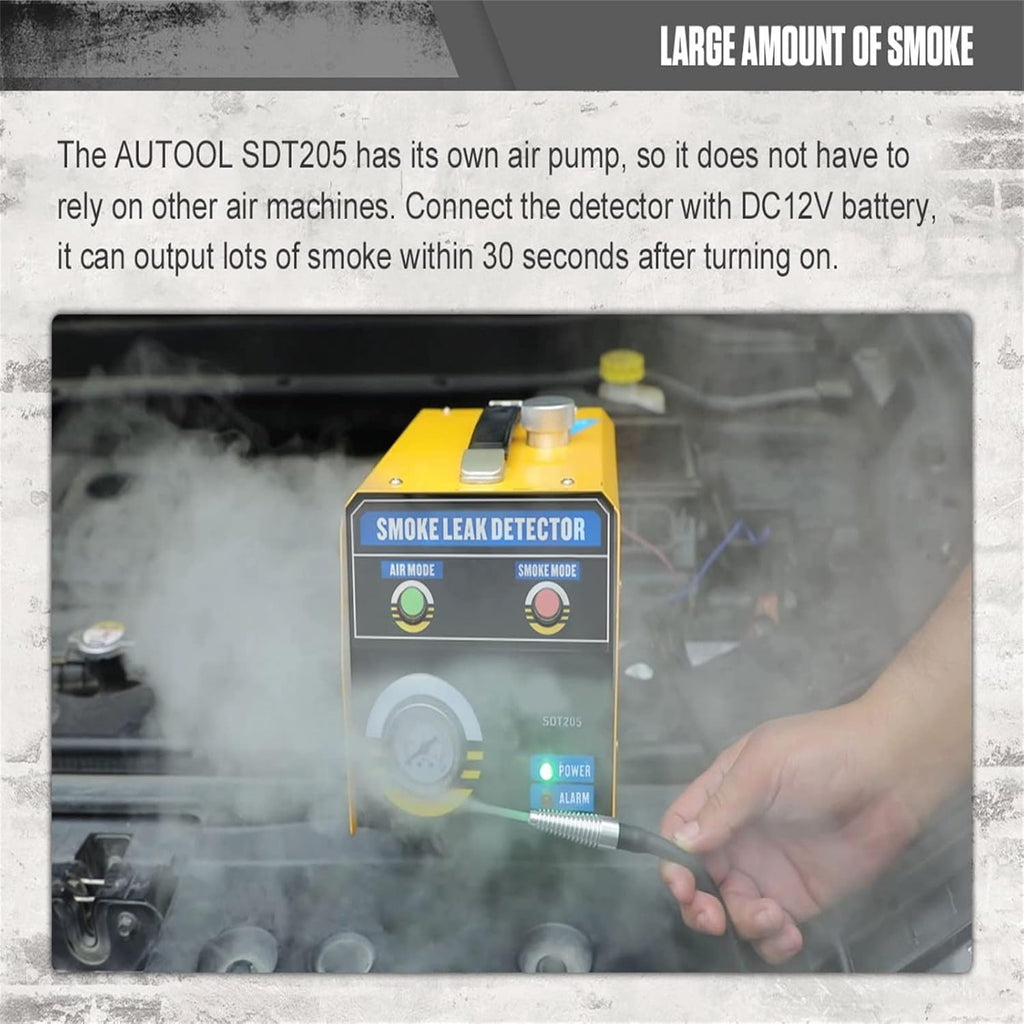 Automotive Smoke Machine EVAP Leak Tester with Pressure Gauge V4643