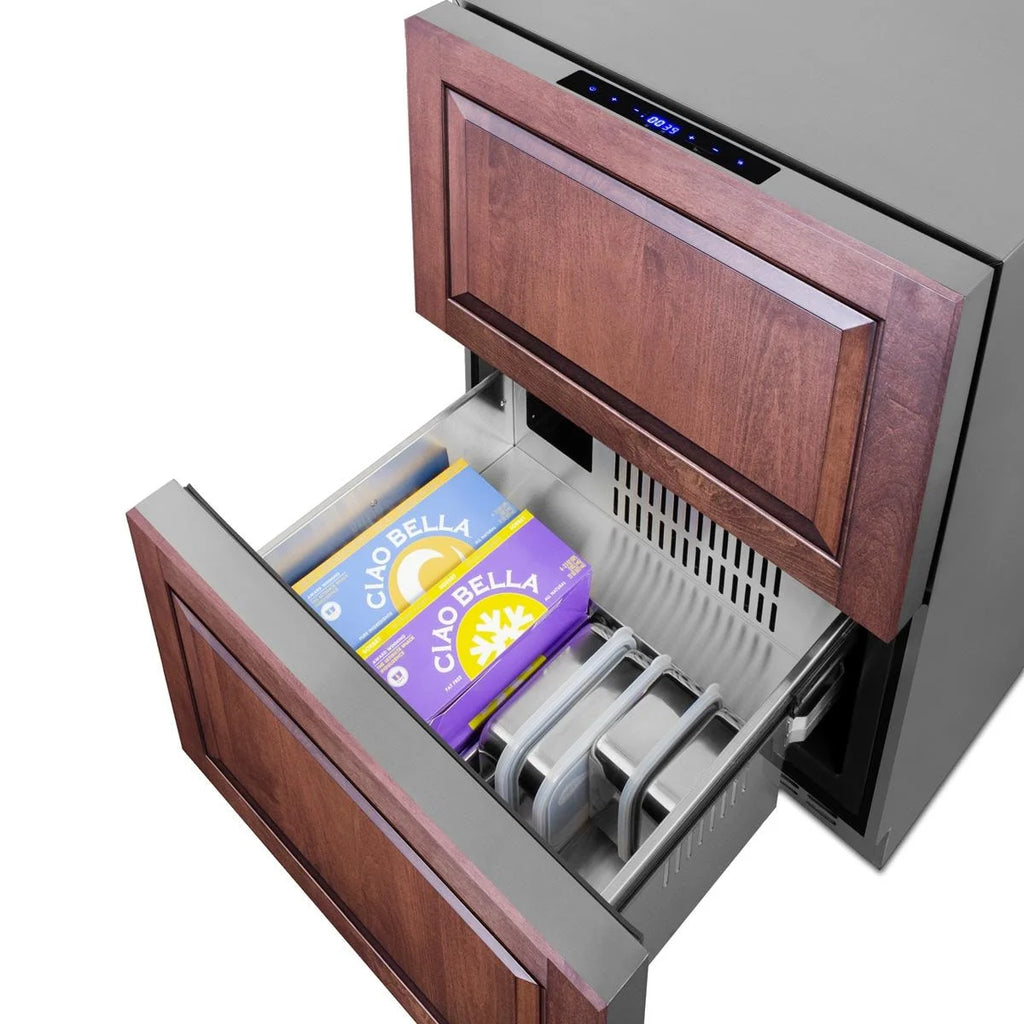 24-Inch 2-Drawer Refrigerator-Freezer I49356