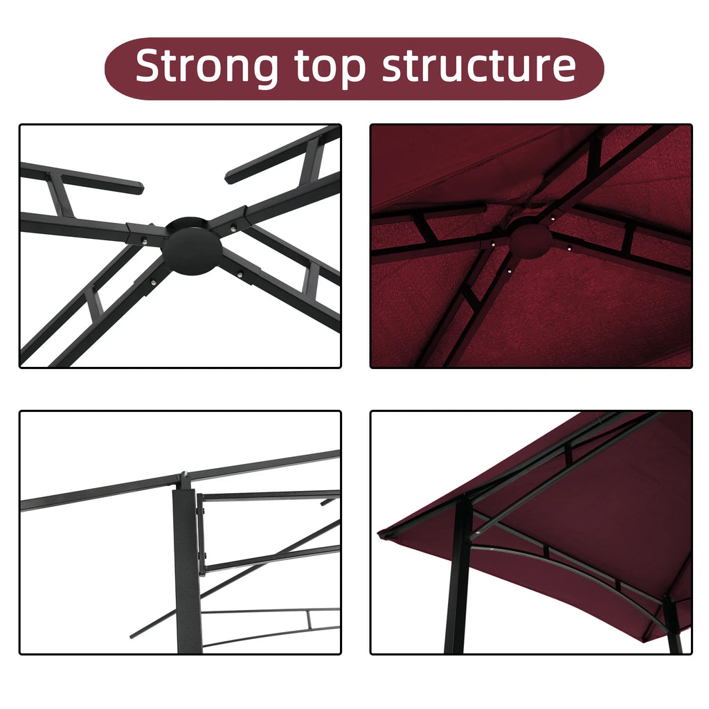 Burgundy Grill Gazebo Q917211