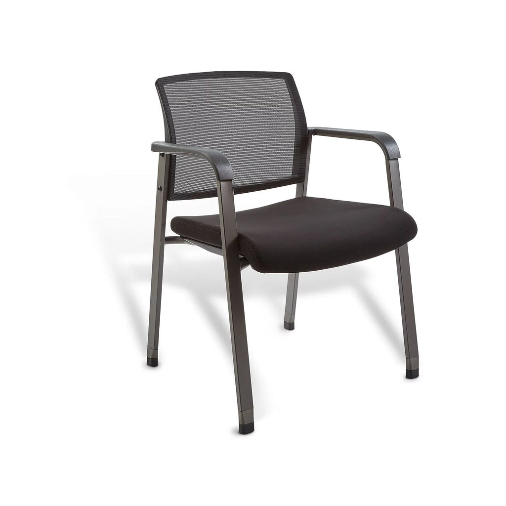 Black Mesh Guest Chair L15906