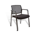Black Mesh Guest Chair L15906