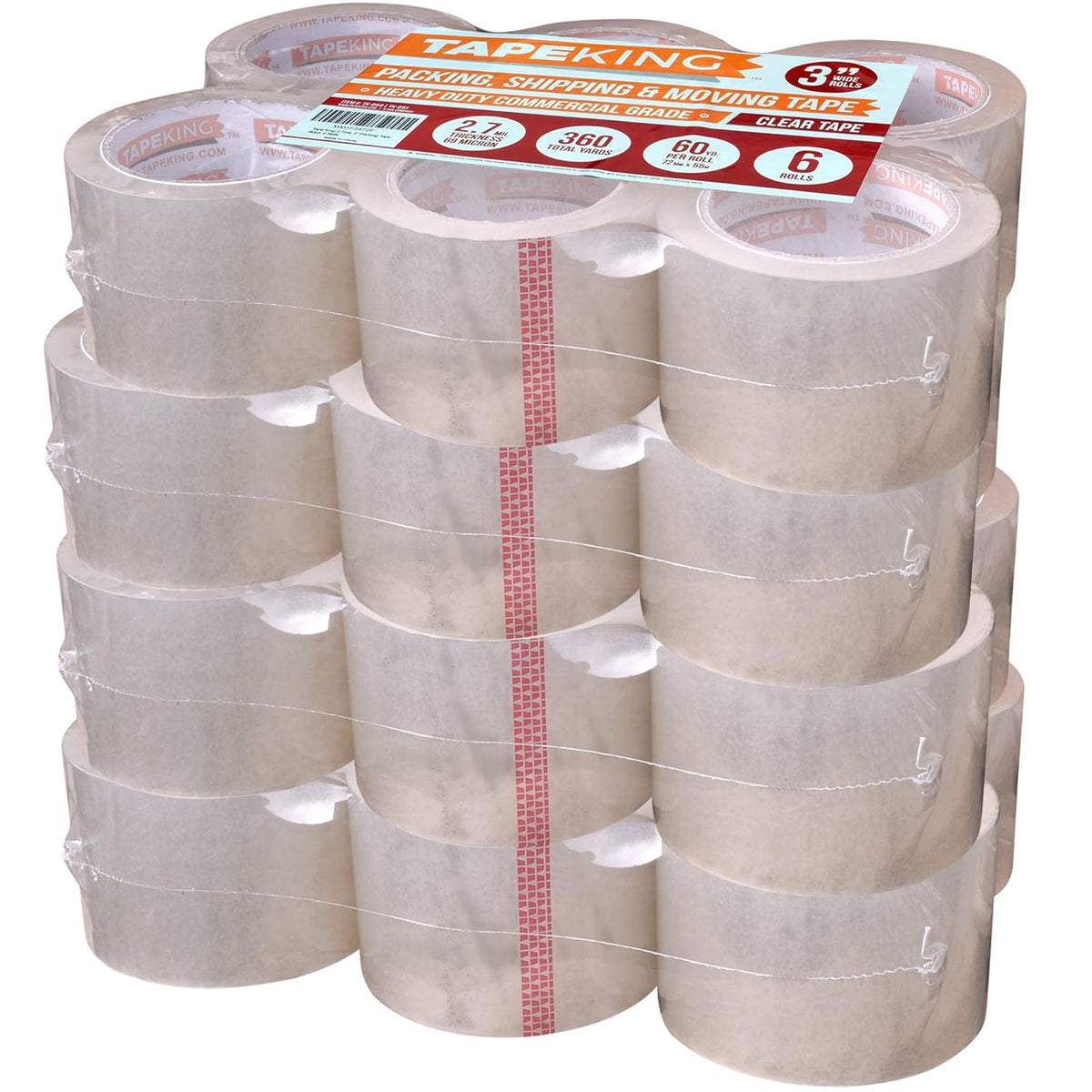 Clear Packing Tape 3 Inch Wide 24 Rolls S35533
