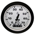 White 4x22 Tachometer with Systemcheck Indicator U3240