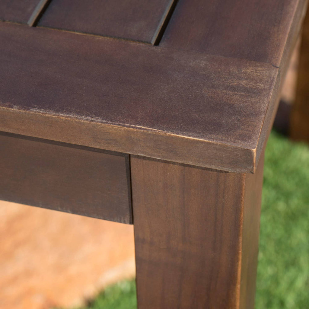 Acacia Wood Rectangle Dining Table U95251