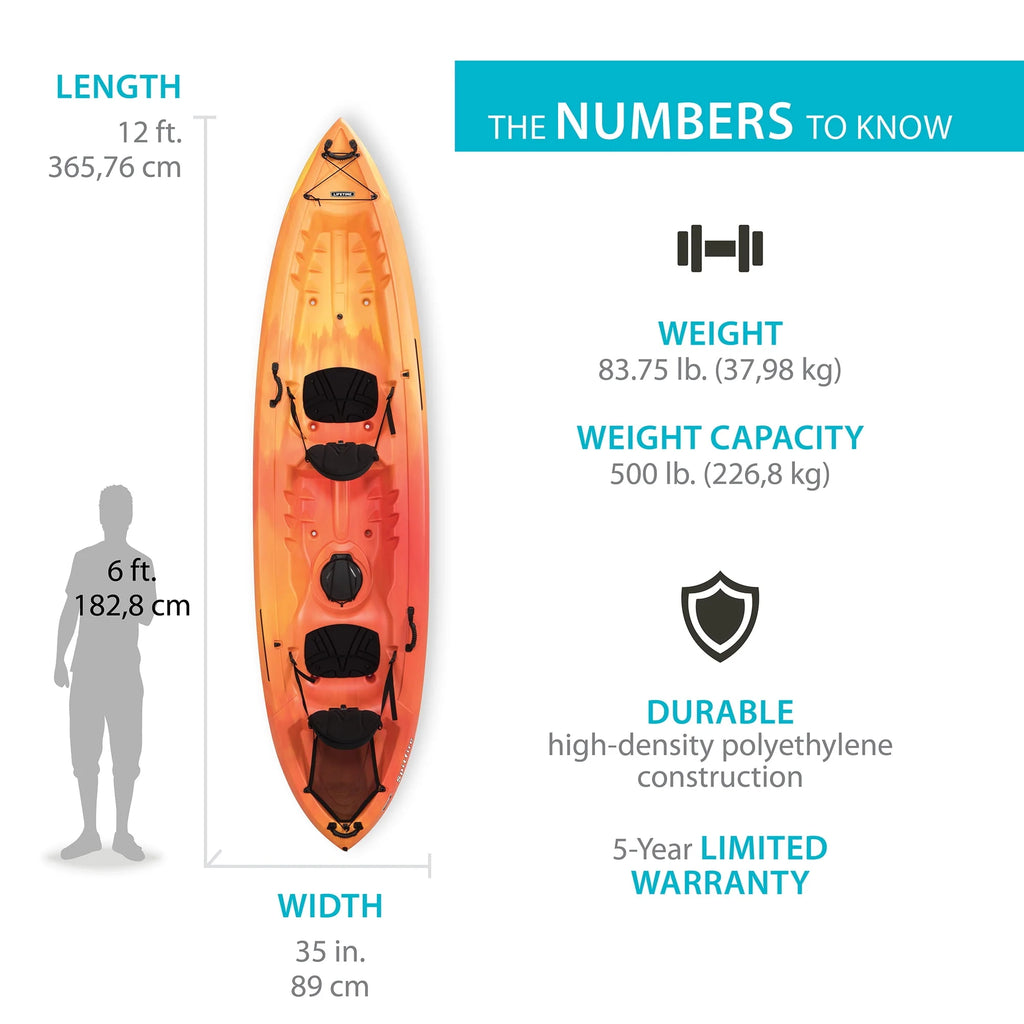 Lime Green Tandem Kayak V77200