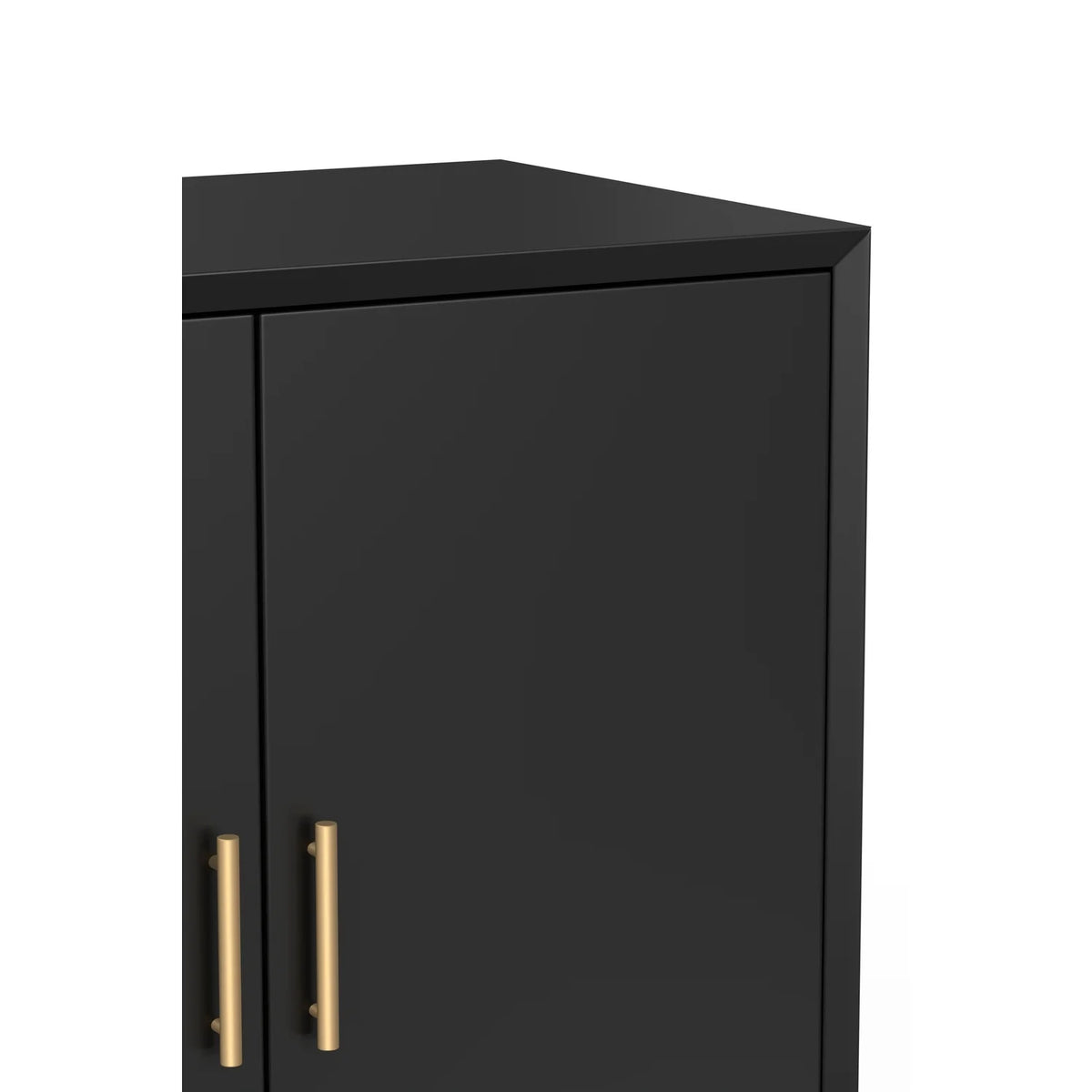 Black Wood Bar Cabinet R9153
