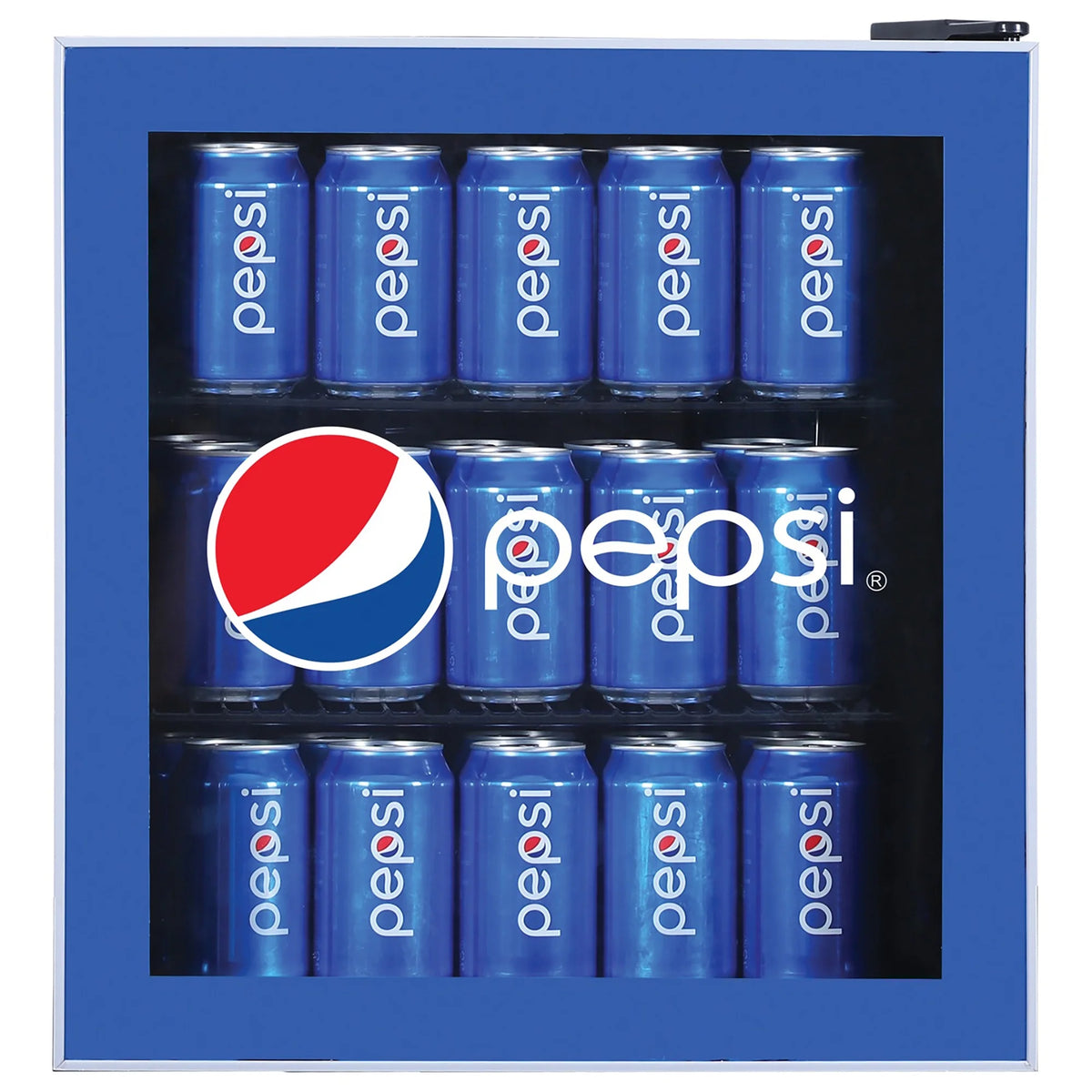 Blue 70 Can Capacity Compact Refrigerator J862
