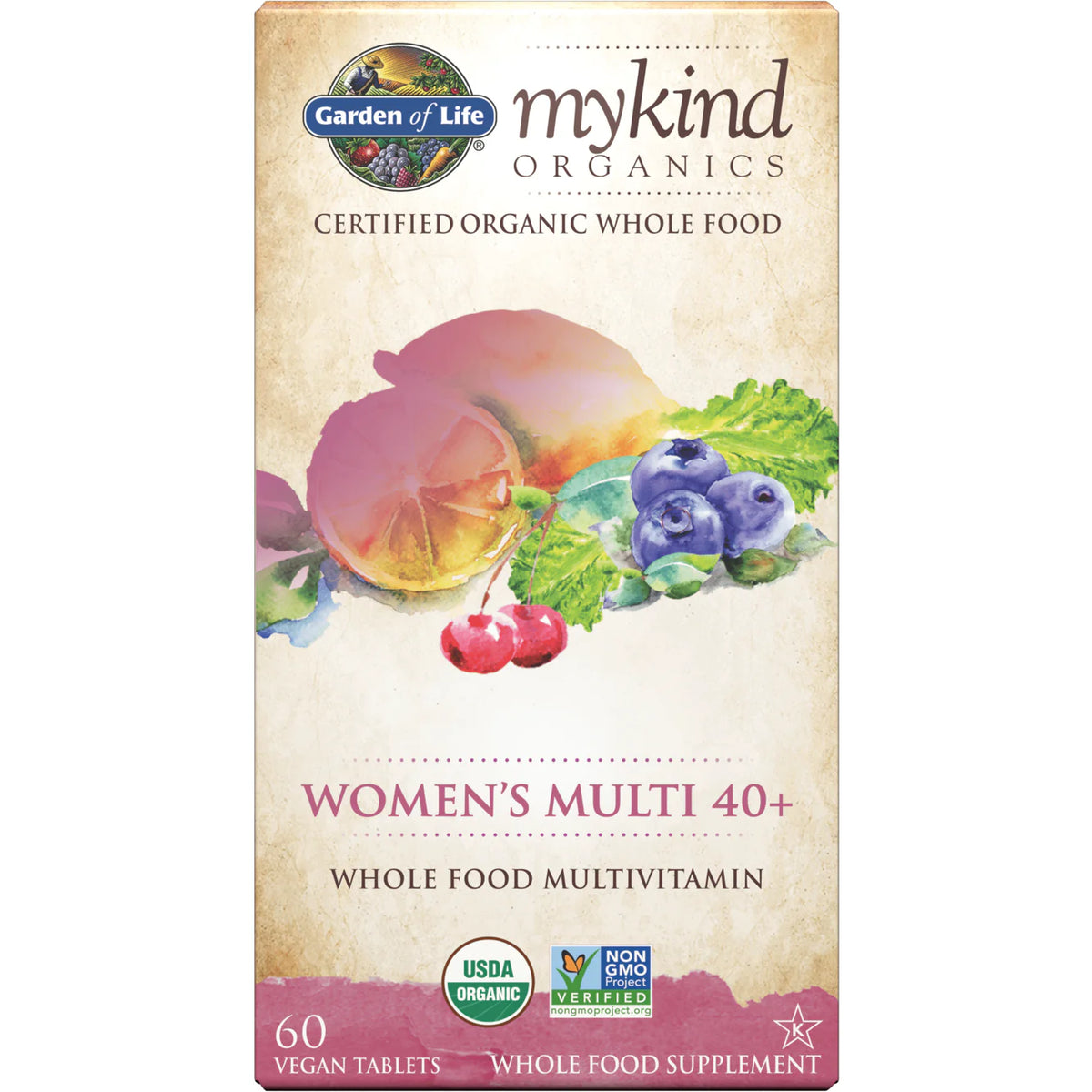 Organic 60 tabs U9076