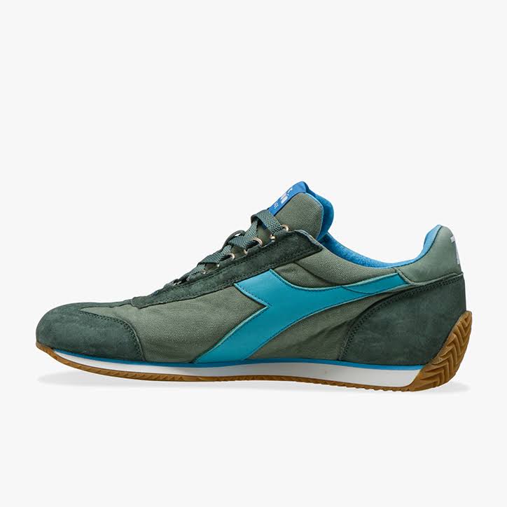 Canvas Stone Wash Green Sneakers F58157