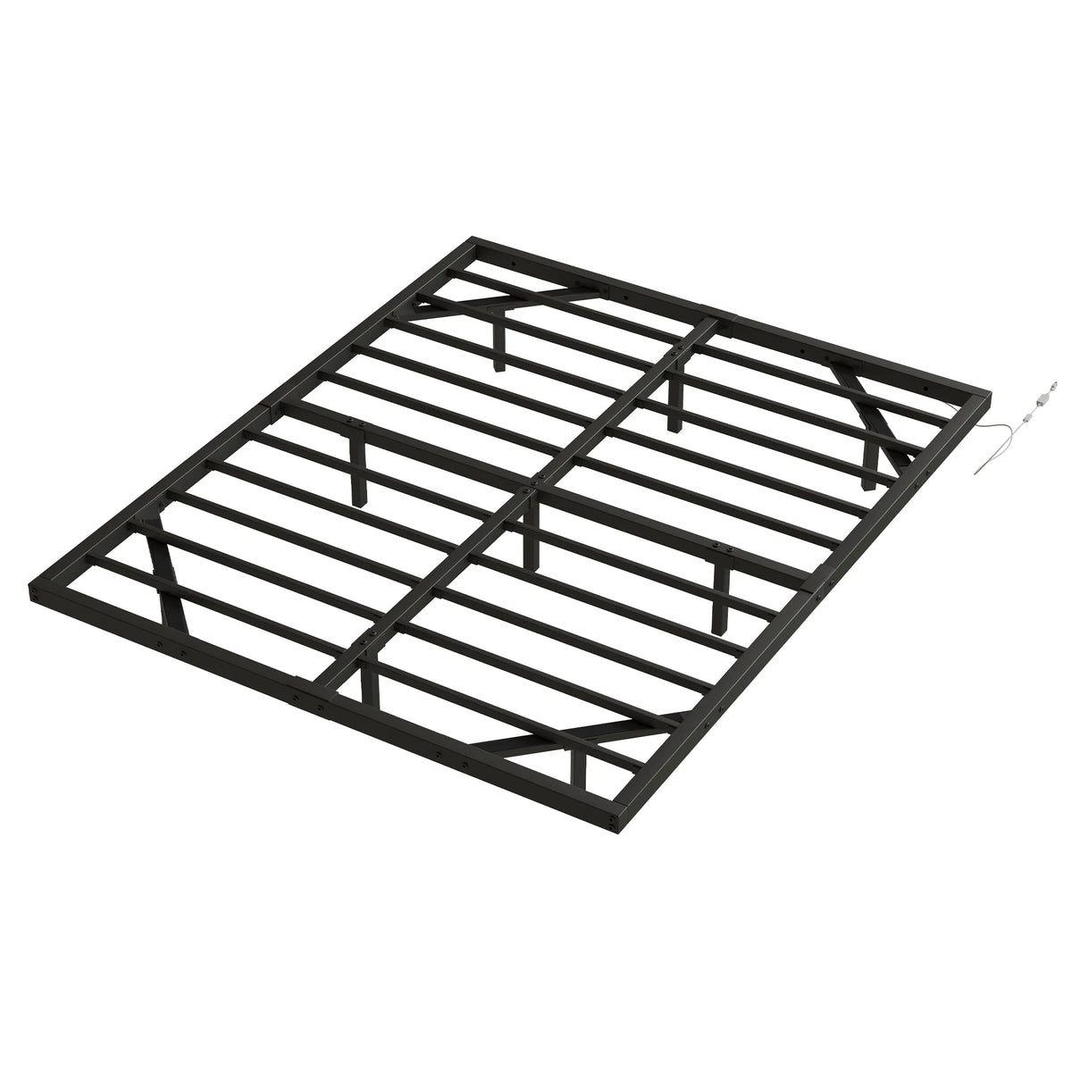 Queen Size LED Metal Platform Bed Frame Y208