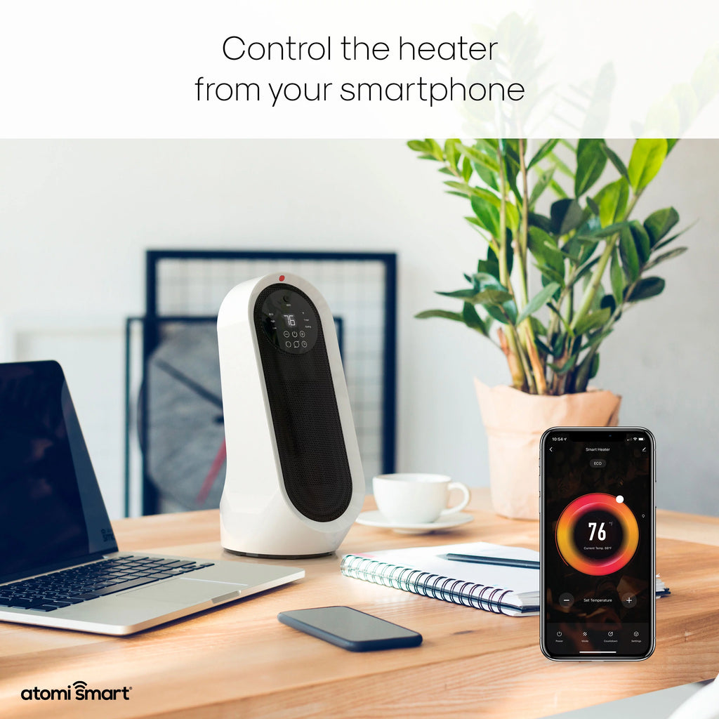 1500W Oscillating Ceramic Tabletop Space Heater O3603