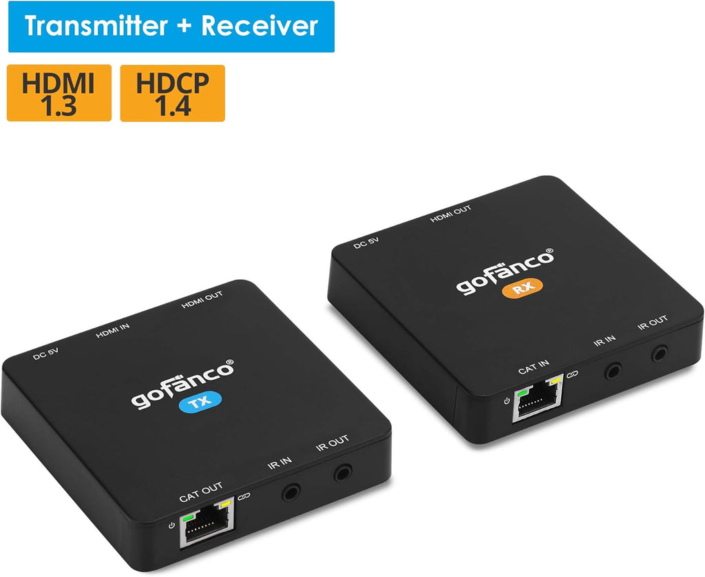 HDMI Extender Ethernet to HDMI Adapter 164ft 1080p S971