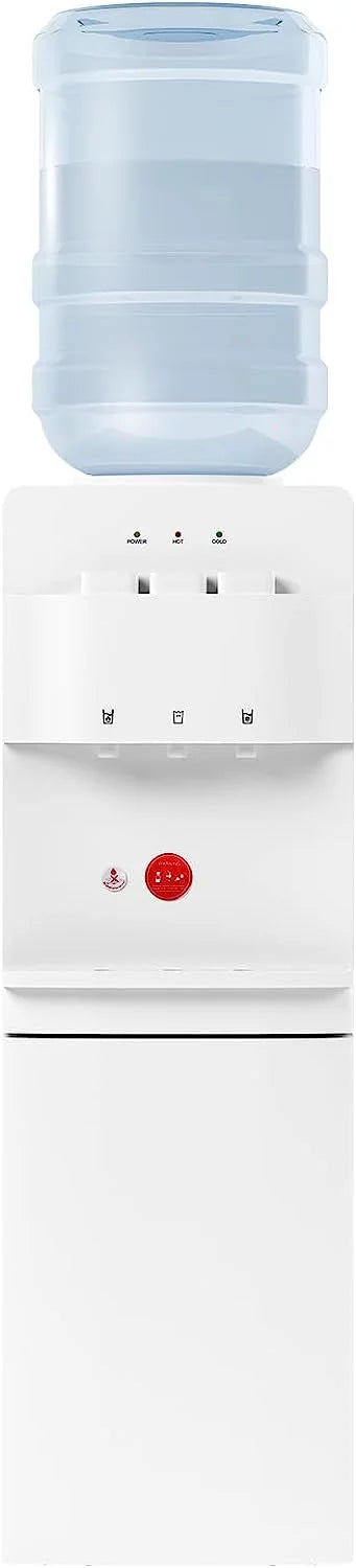 Top Loading Hot & Cold Water Cooler Dispenser White X61347