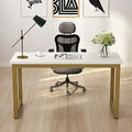 78.7 x 39.4 inch Walnut Black Computer Desk Z414