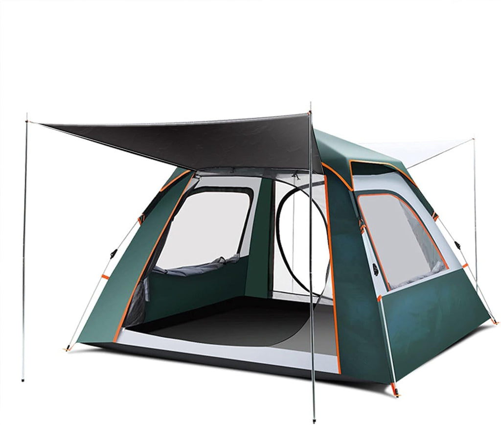 4 Person Pop up Waterproof Windproof Tent with Carry Bag H5490