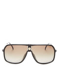 Black Brown Gradient Aviator Sunglasses C1943