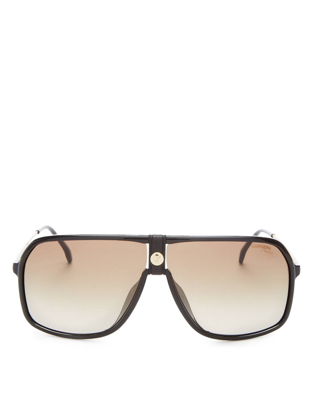 Black Brown Gradient Aviator Sunglasses C1943