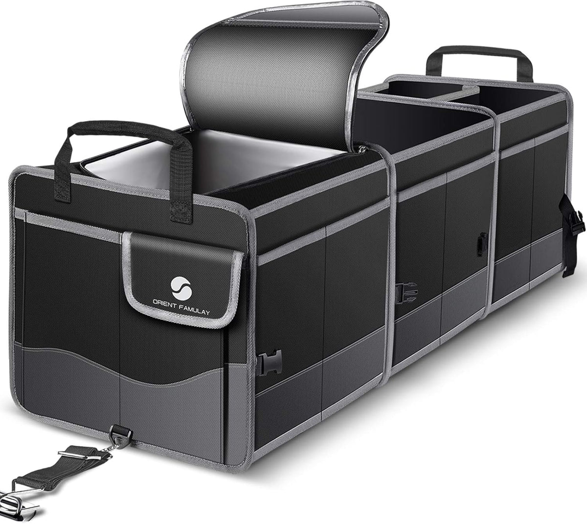 Collapsible Waterproof Trunk Organizer with Cooler S7937