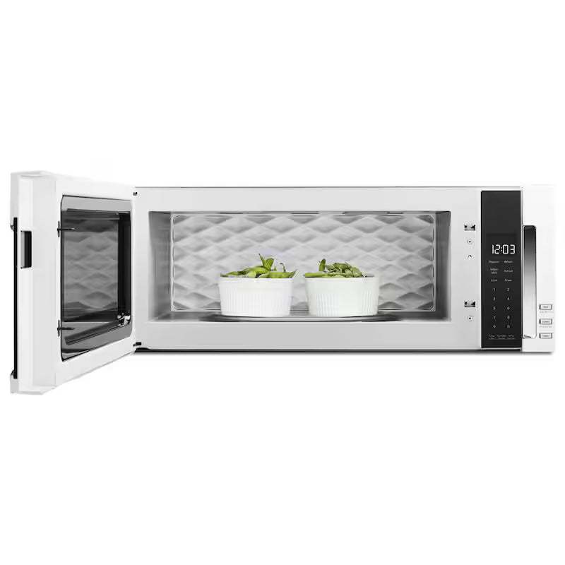 1.1 cu. ft. Low Profile Microwave Hood Combination in White Q4816