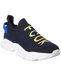 Blue Knit Sneaker D2497