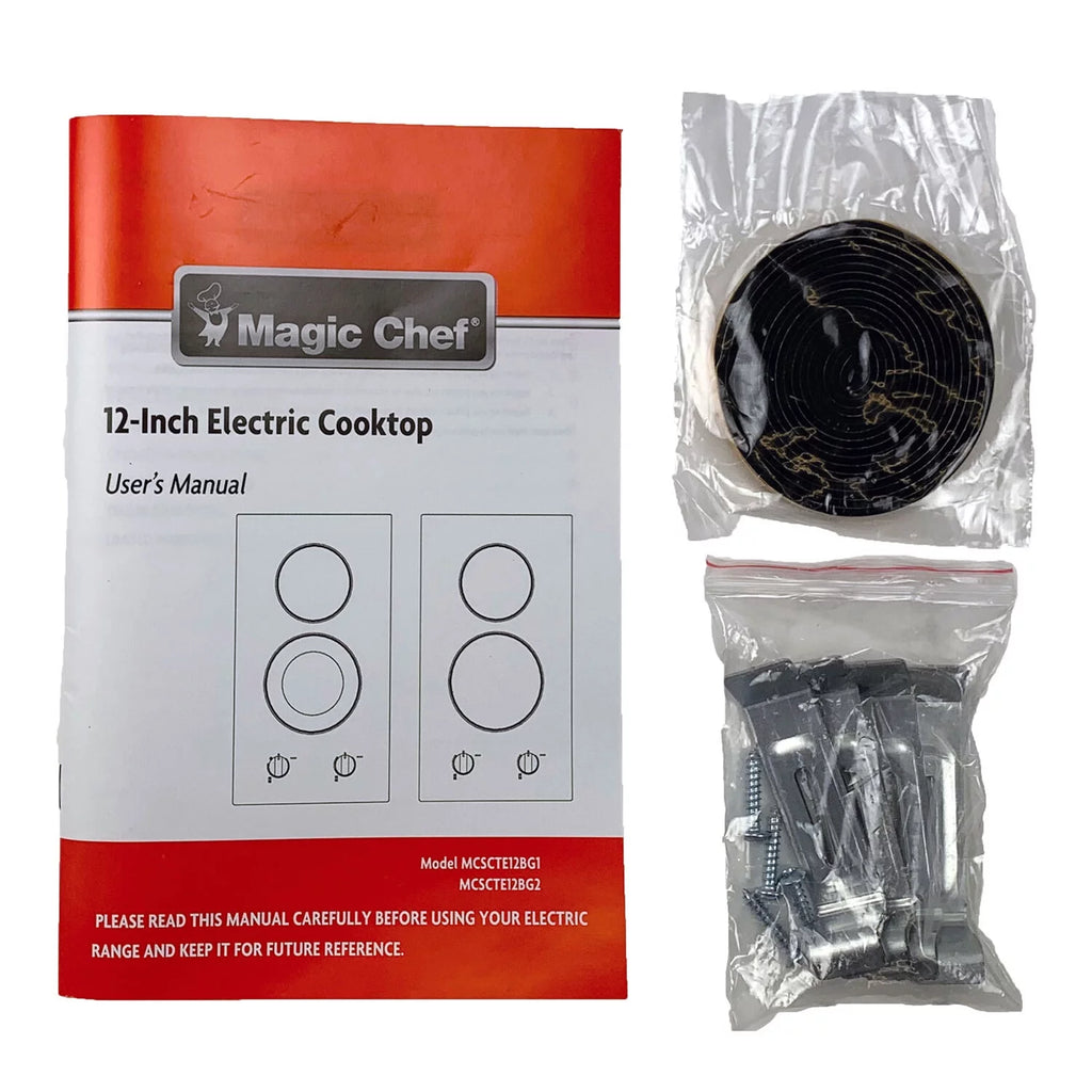 Built-in Electric Radiant 2-Burner Cooktop A760859