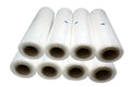 11" x 19" Clear LDPE Flat Poly Bag Roll 1.25 mil 8 Roll Q55301