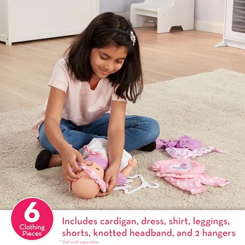 Doll Clothes for 12”-18” Dolls (6 pcs) T408