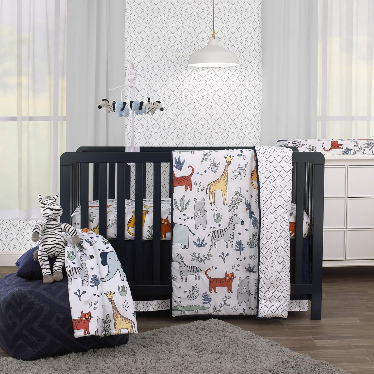 7-Piece Crib Bedding Set B8933