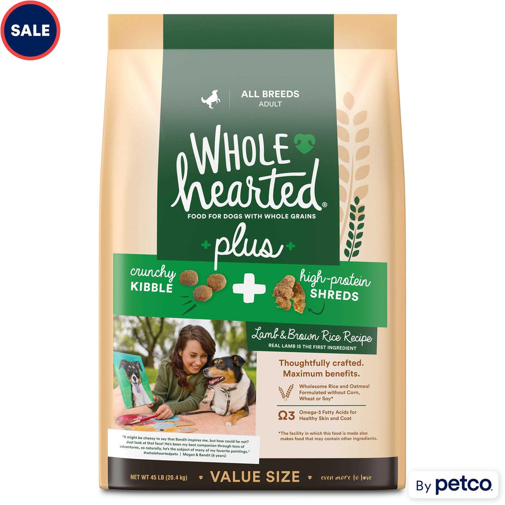 Brown Rice Recipe with Whole Grains Dry Dog Food H224
