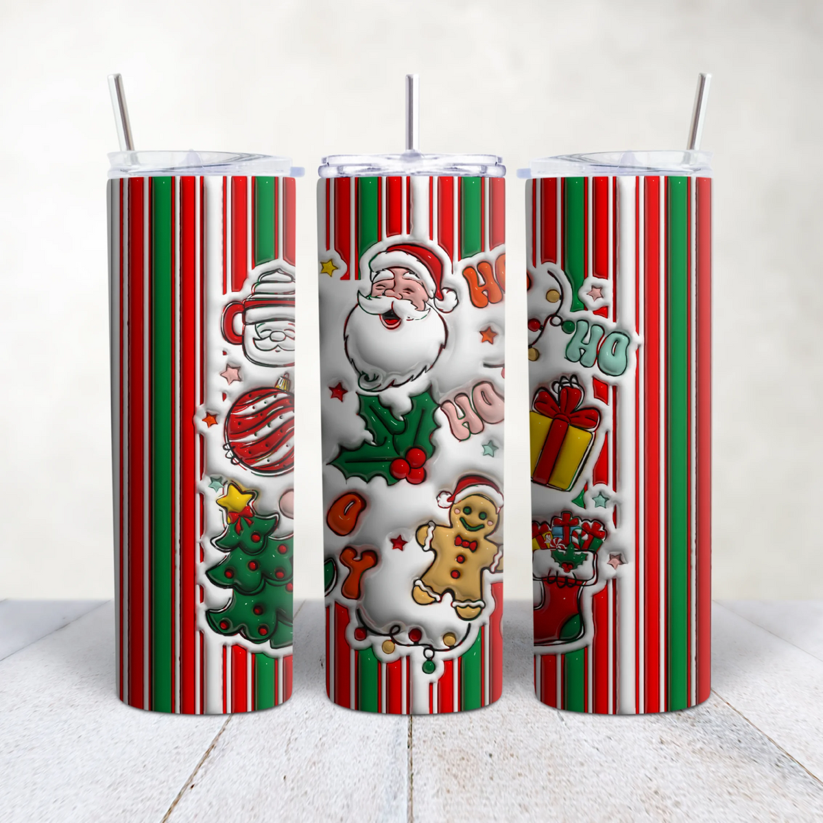 20oz Christmas Tumbler H402