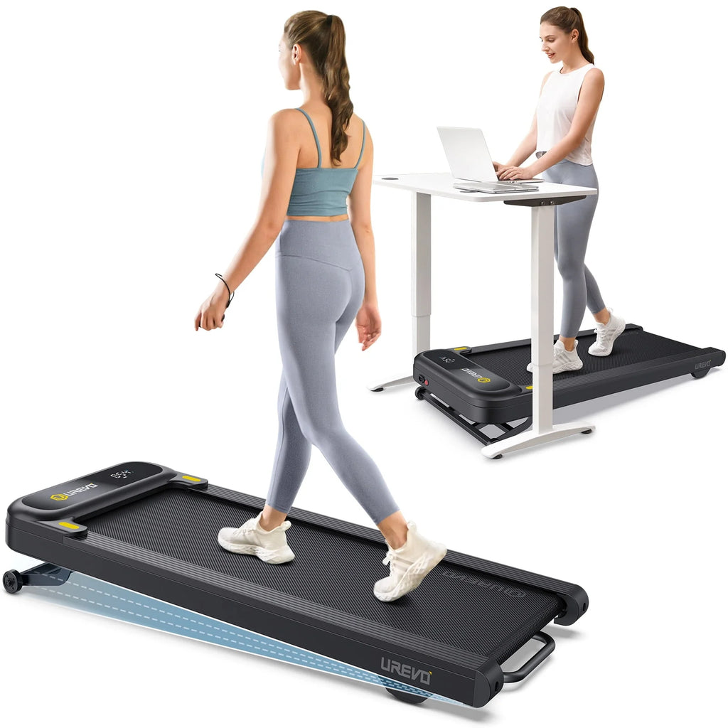 2 in 1 Under Desk Treadmill with Remote Control S151