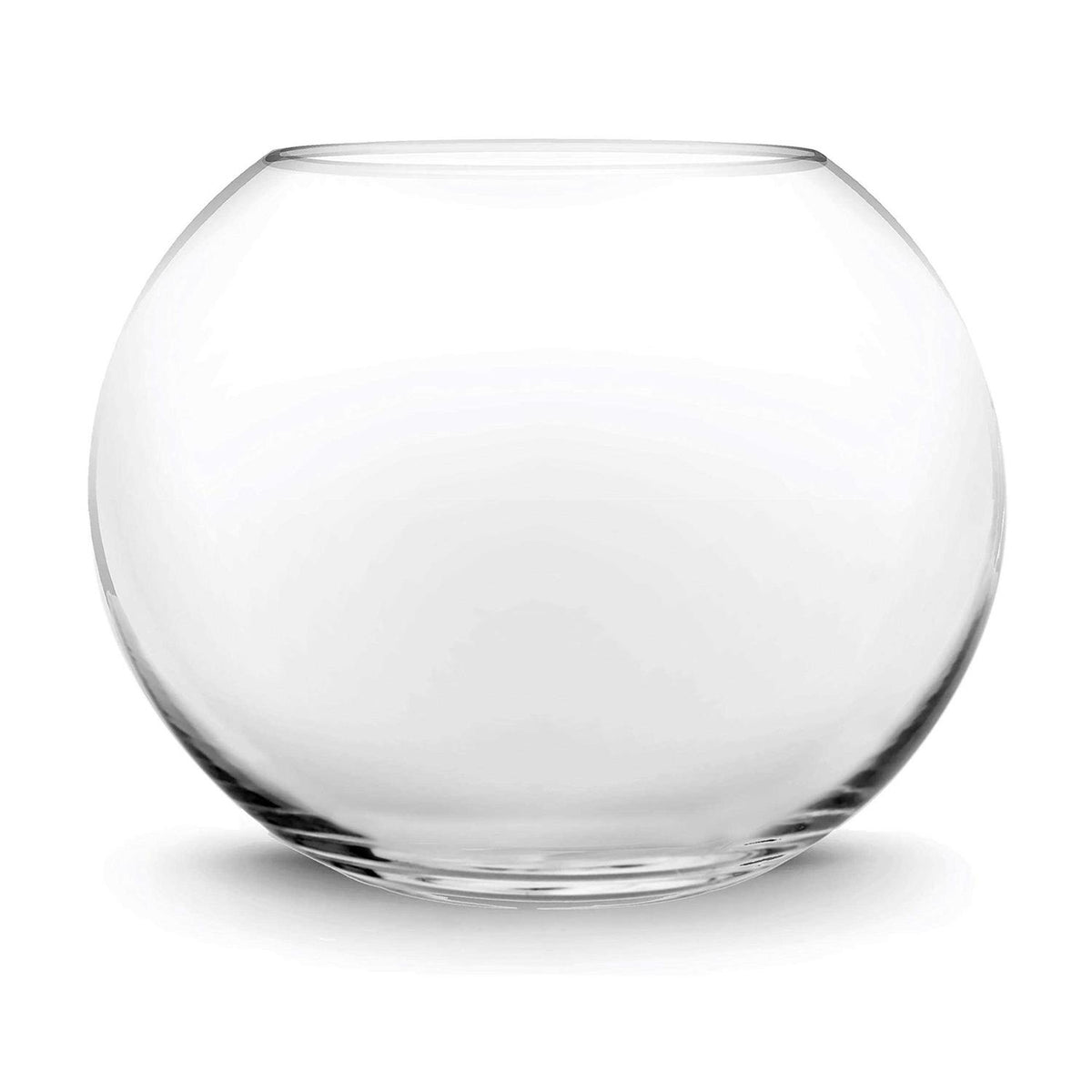 Large Glass Bubble Bowl Vase Z983