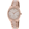 Rose Gold Stainless-Steel Quartz Watch W19896