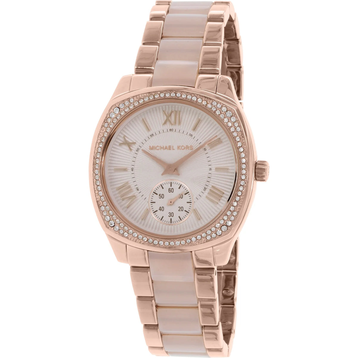 Rose Gold Stainless-Steel Quartz Watch W19896