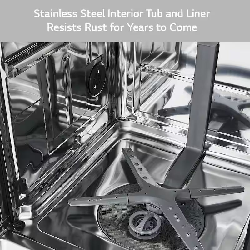 Stainless Steel Top Control Dishwasher with Towel Bar E76516