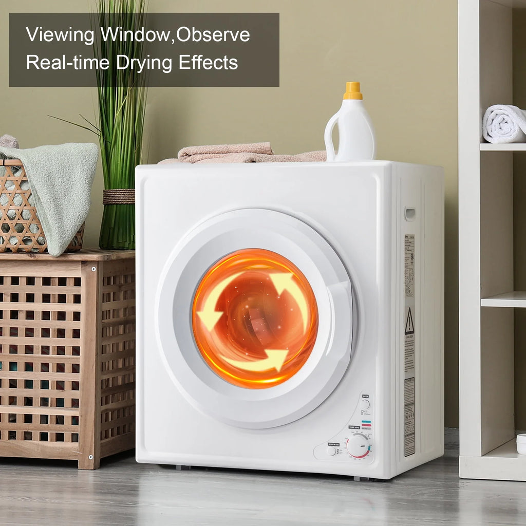 White 2.6 cu ft Portable Laundry Dryer C522